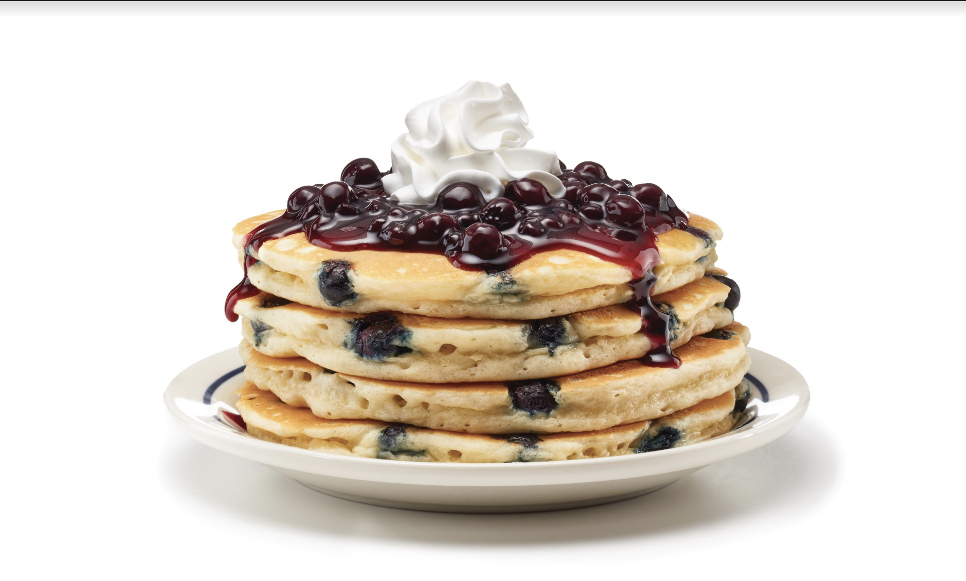 Order Double Blueberry Pancakes food online from Ihop store, Albuquerque on bringmethat.com