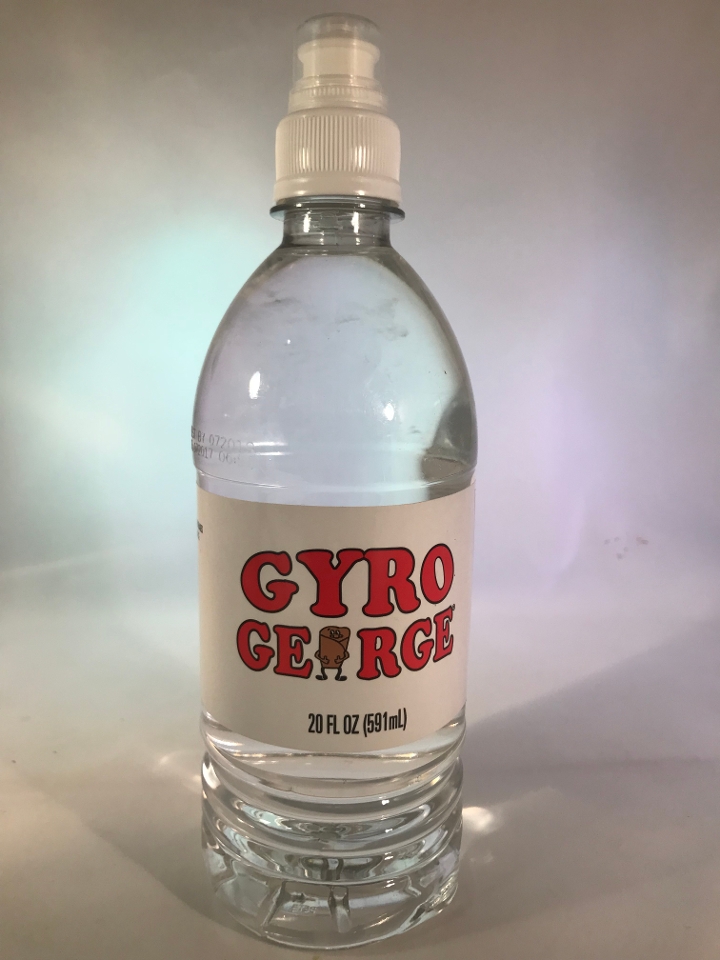 Order Bottle Water food online from Famous Gyro George store, Maple Heights on bringmethat.com