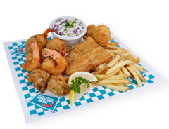 Order Seafood Platter food online from Sea Island Shrimp House store, San Antonio on bringmethat.com