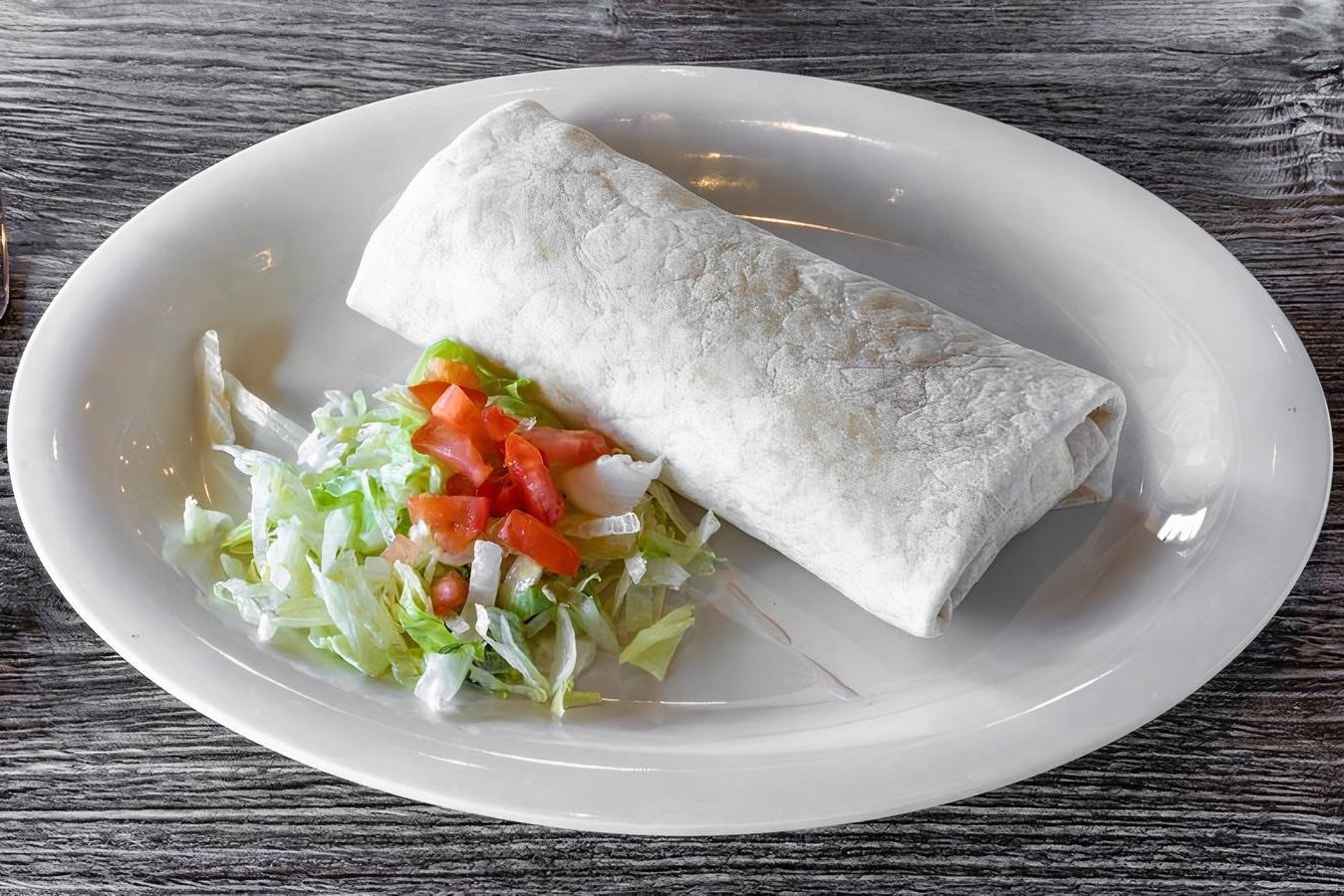 Order Bean ＆ Cheese Burrito* food online from Caramba Fresh Mexican Food store, Phoenix on bringmethat.com