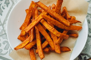 Order Sweet Potato Fries food online from Trend Urban Cafe store, Stone Mountain on bringmethat.com