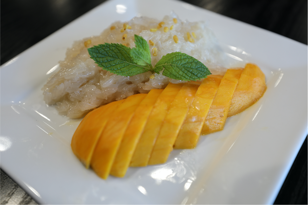 Order Mango Sticky Rice food online from Cook On Thai store, Chino Hills on bringmethat.com