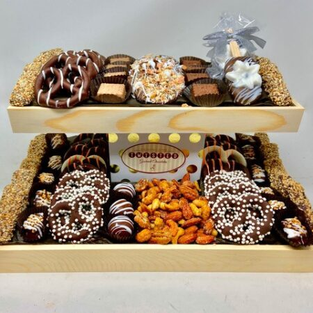 Order Chocolate Deluxe Tower food online from Twisted Gourmet Chocolates store, Passaic on bringmethat.com