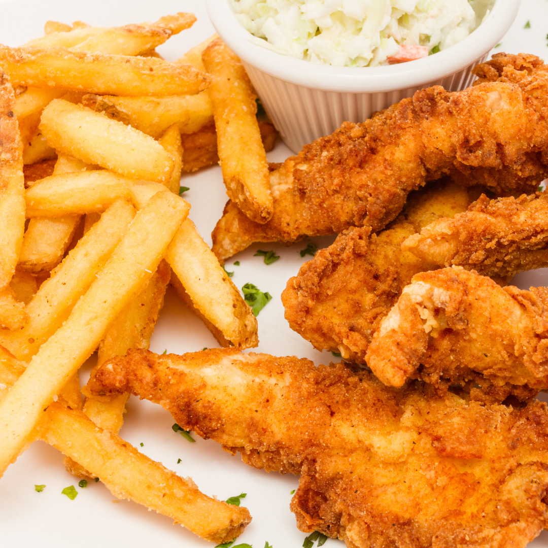 Order Chicken Tenders & Fries food online from Chaparritos Grill store, Palm Desert on bringmethat.com