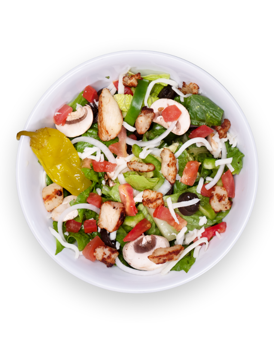 Order Grilled Chicken Salad food online from Perrotti's Pizza & Subs store, Fort Worth on bringmethat.com
