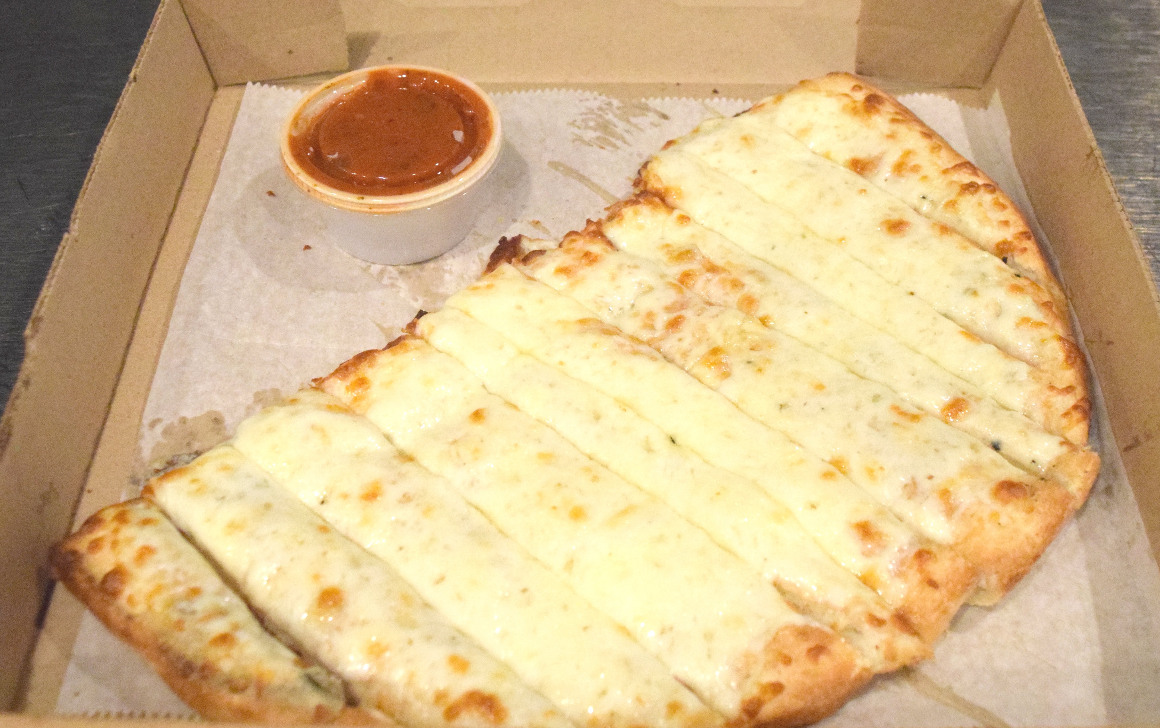Order Breadsticks with Cheese - Side food online from Grant Central Pizza East store, Atlanta on bringmethat.com