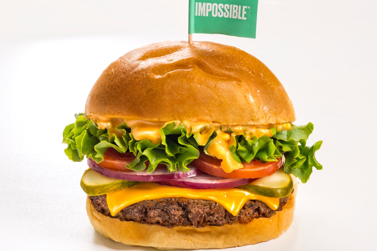 Order Impossible Burger food online from Arooga's store, Harrisburg on bringmethat.com