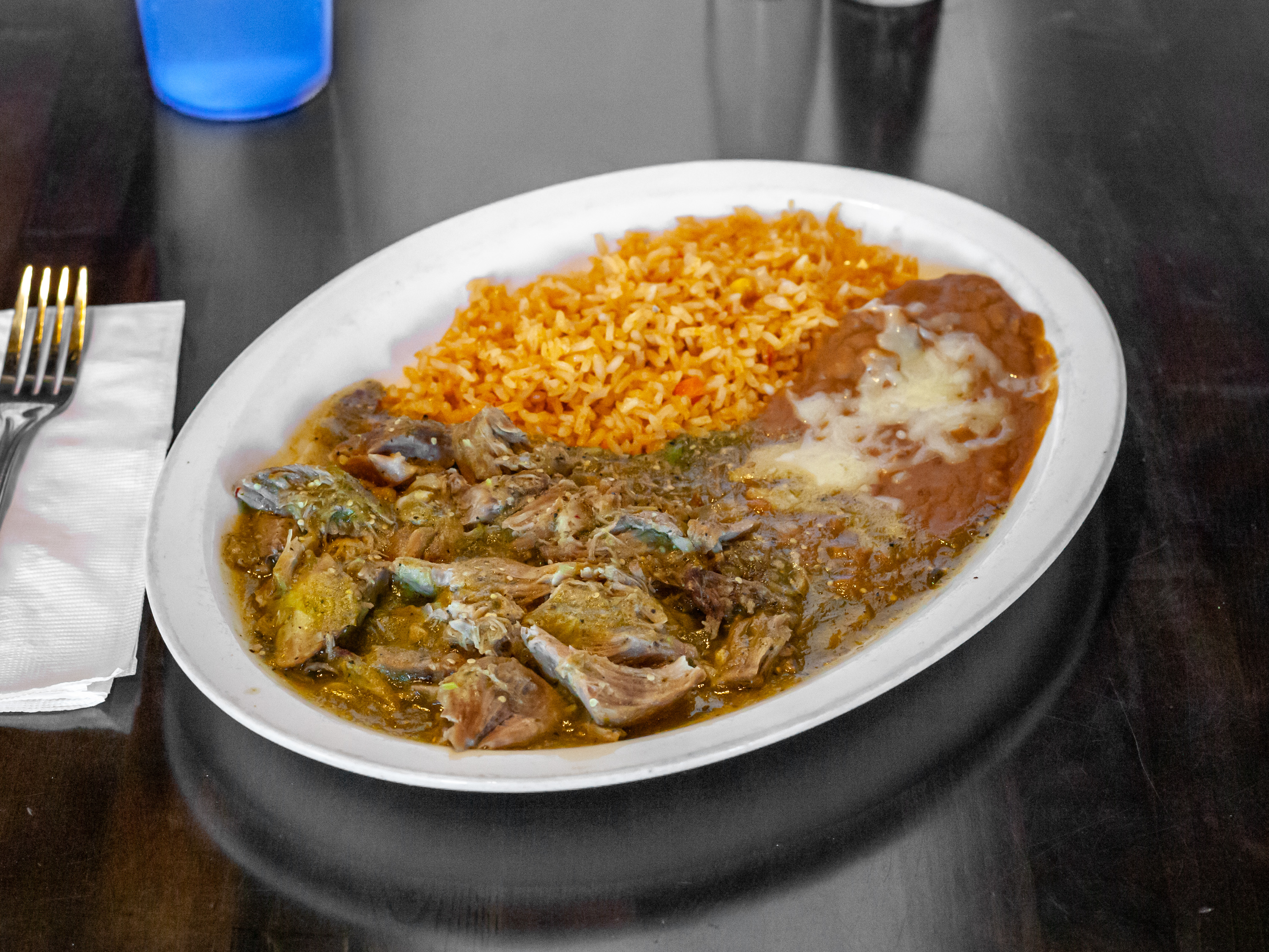 Order Chile Verde food online from Chepe's Mexican Grill store, Benton on bringmethat.com