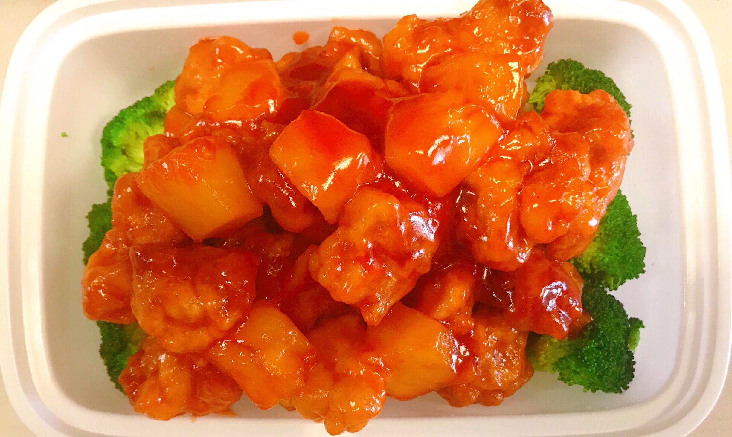 Order S25. Pineapple Chicken Chef Special food online from Great Wall store, Gilbertsville on bringmethat.com