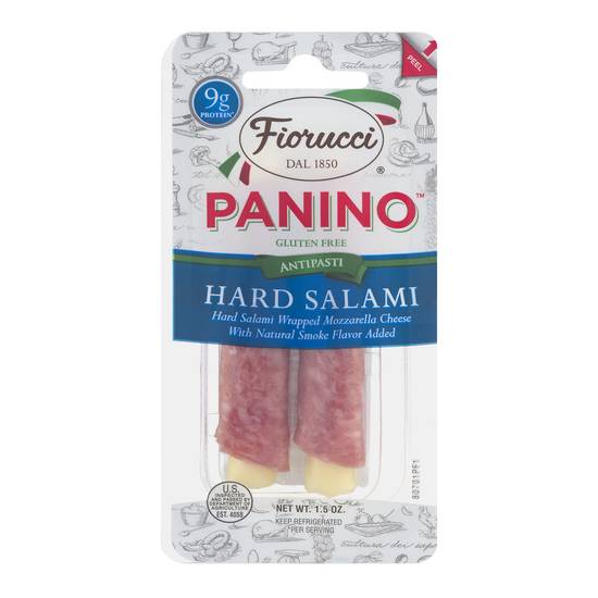 Order Fiorucci Hard Salami & Mozzarella Panino food online from Pepack Sunoco store, Peapack on bringmethat.com