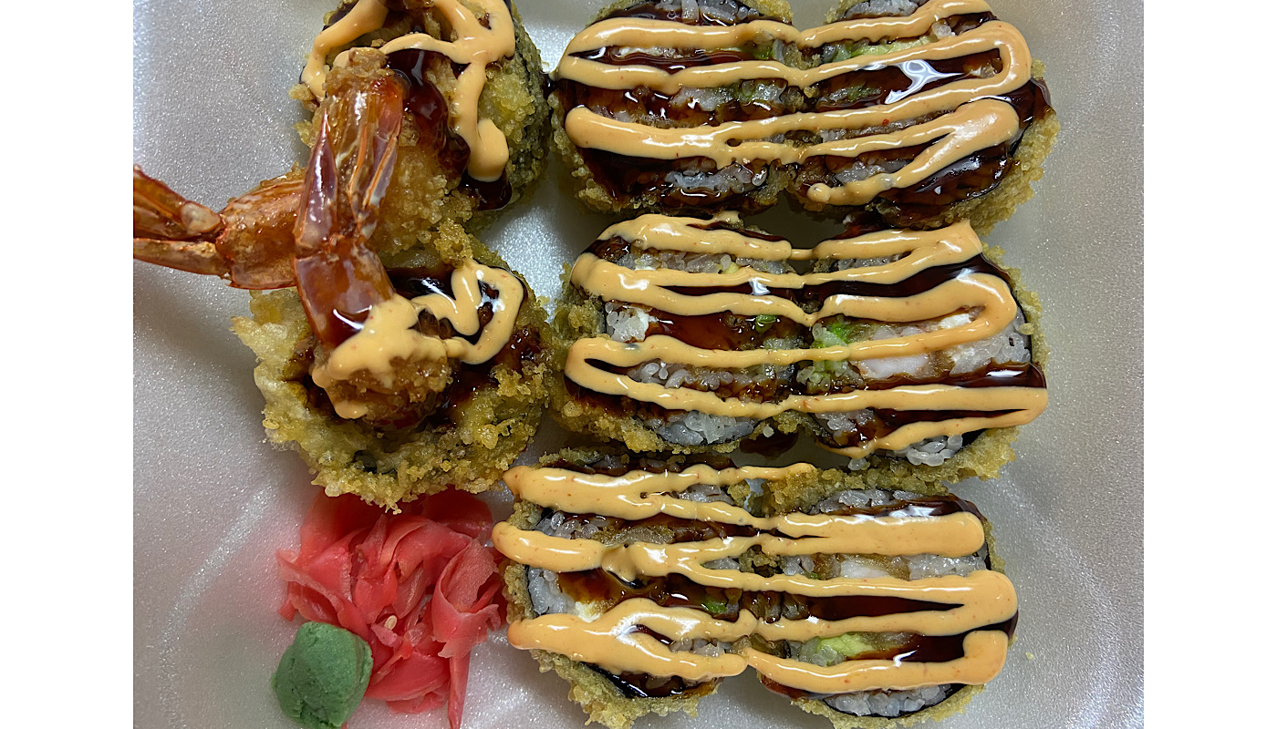 Order Mexican Roll(Deep Fried) food online from Sakura Japanese Steakhouse store, Spartanburg on bringmethat.com