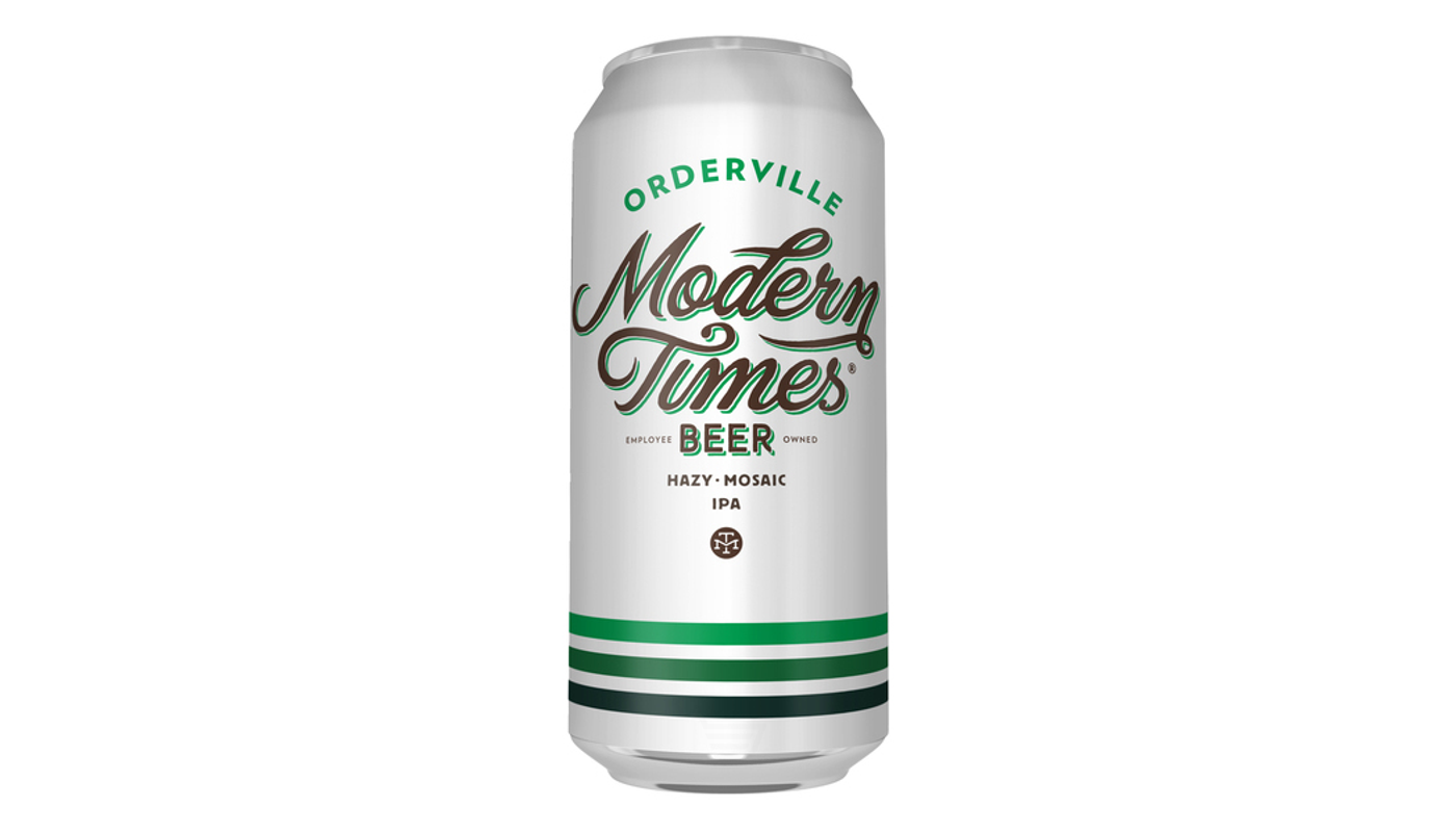 Order Modern Times Orderville IPA 4x 16oz Cans food online from Country Cousins Liquor & Jr Market store, Sylmar on bringmethat.com