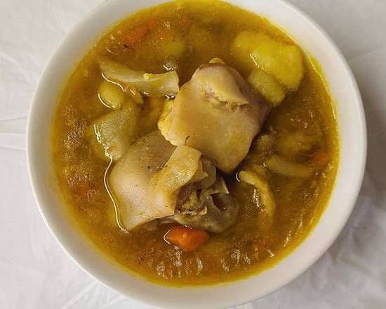 Order Cow foot soup  food online from Best Choice West Indian Restaurant store, New York on bringmethat.com