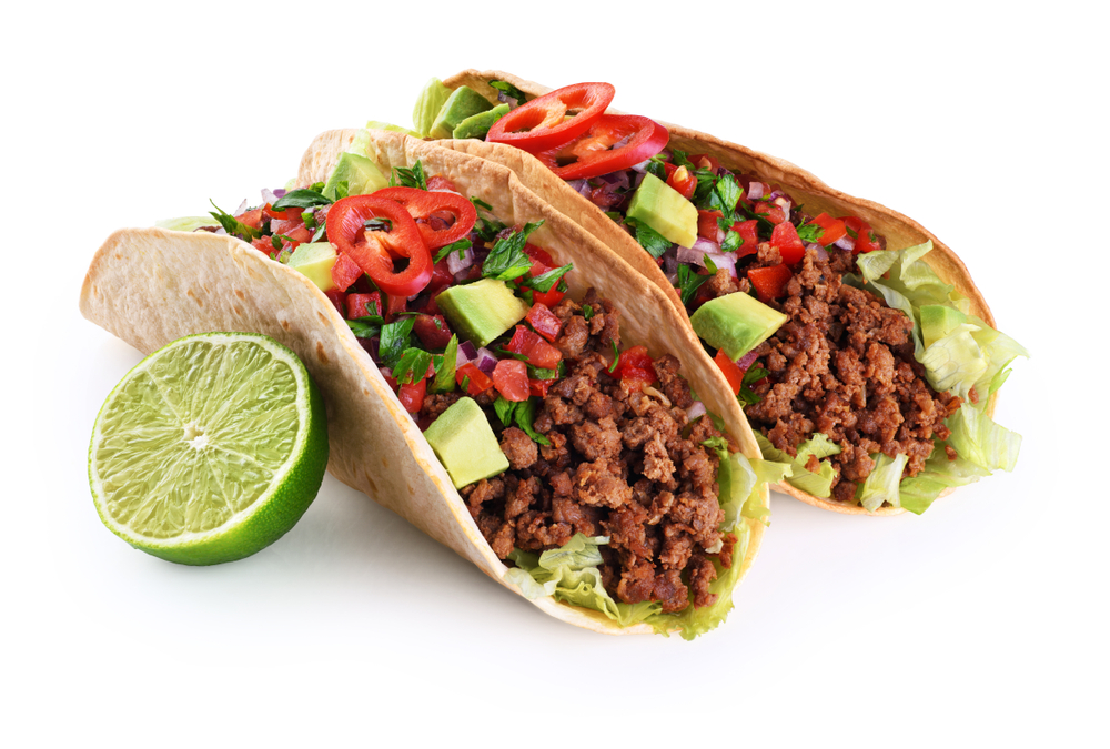 Order Tacos food online from Amsterdam Deli store, New York on bringmethat.com