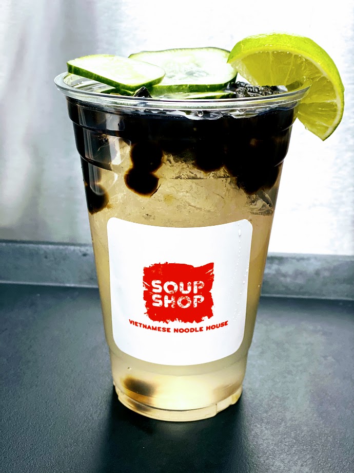 Order Fresh Cucumber Limeade food online from Soup Shop store, Anaheim on bringmethat.com