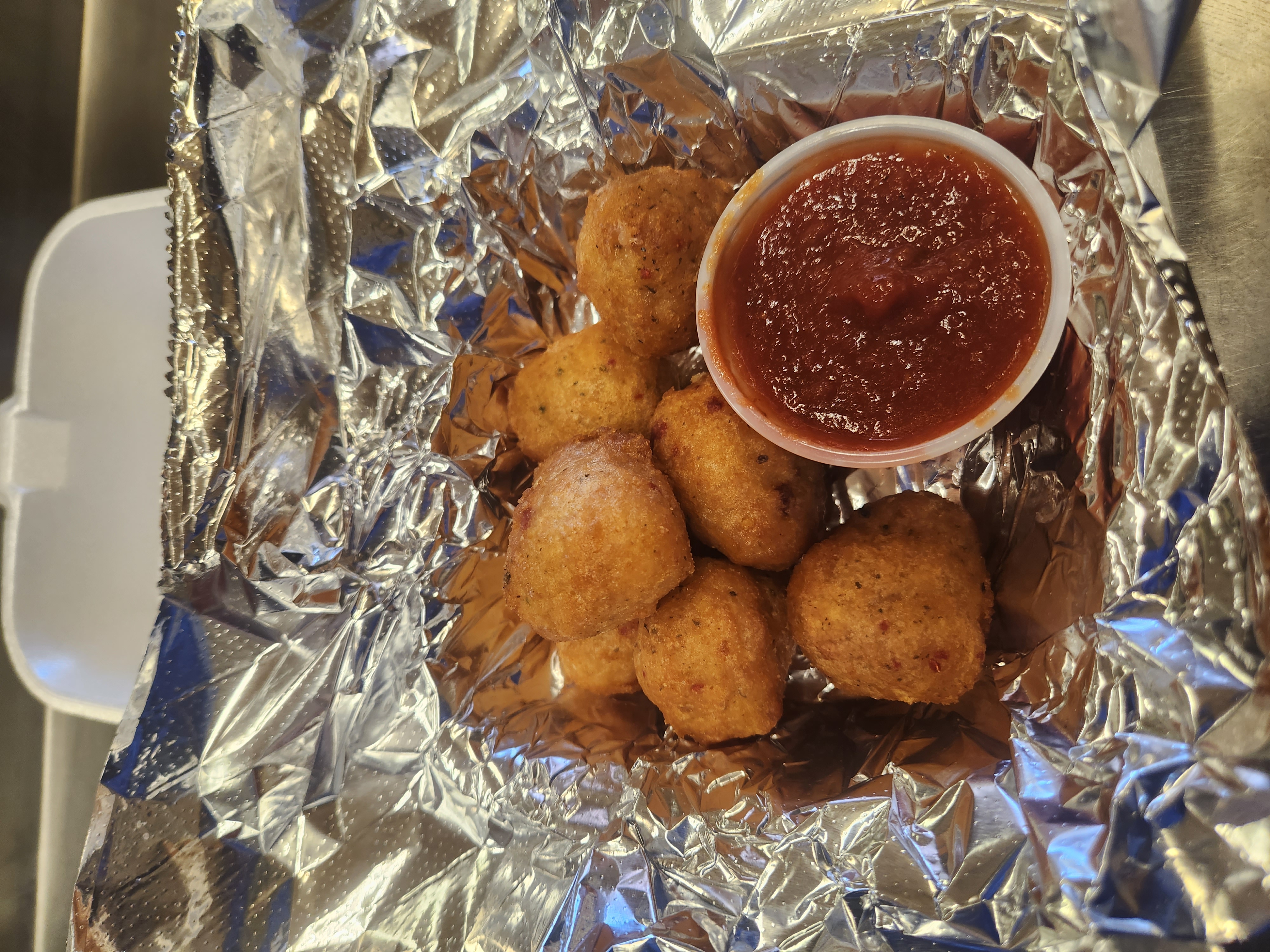 Order Pepperoni Cheese Balls food online from Cornersburg Pizza-Boardman store, Youngstown on bringmethat.com