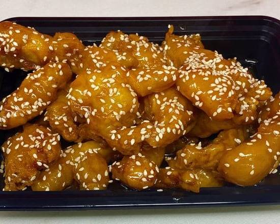 Order Sesame Chicken food online from Little Chef Chinese Takeout @Aztec Food Hub store, San Diego on bringmethat.com