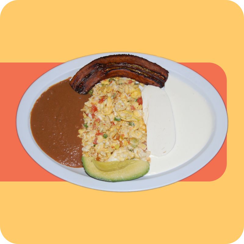 Order Tipico Salvadoreno Desayuno food online from El Tikal Restaurant store, Lynn on bringmethat.com