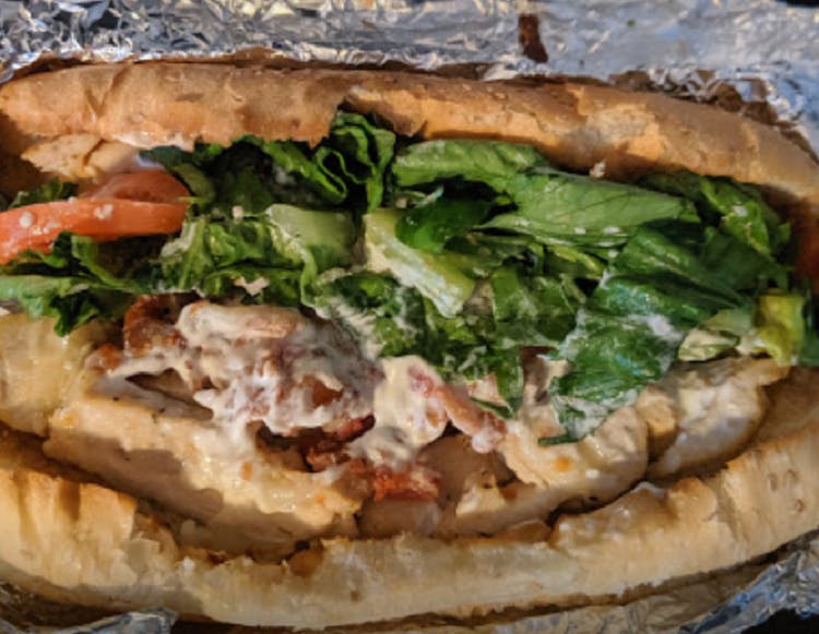 Order Chicken Sub - Small food online from Sparano's Pizza store, Columbus on bringmethat.com