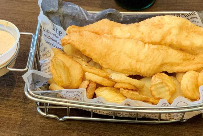 Order Single Fish & Chips food online from The Chippery store, Bakersfield on bringmethat.com