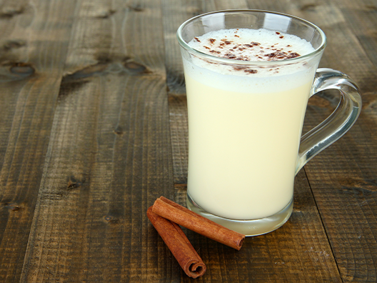 Order Iced EggNog Latte food online from Beans & Brews #109 store, West Valley City on bringmethat.com
