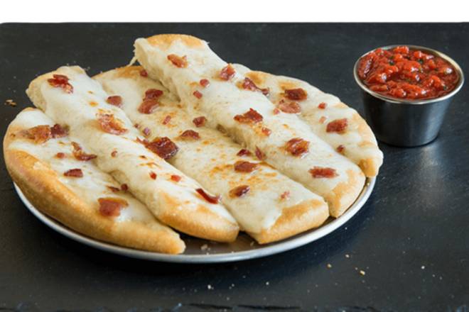 Order Bacon Cheesy Breadstix food online from Pie Five Pizza store, Arlington on bringmethat.com