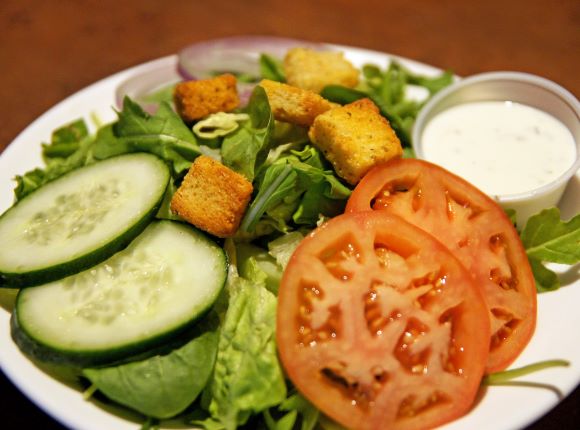 Order Garden Salad food online from Broadway Bar & Pizza store, Minneapolis on bringmethat.com