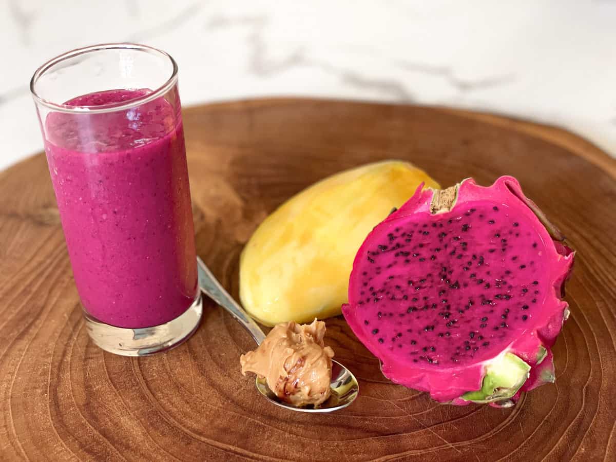 Order Pitaya Power Smoothie food online from Caffe Bene store, Jackson Heights on bringmethat.com