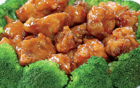 Order C15. Orange Chicken food online from China Star Express & Grill store, Tyler on bringmethat.com