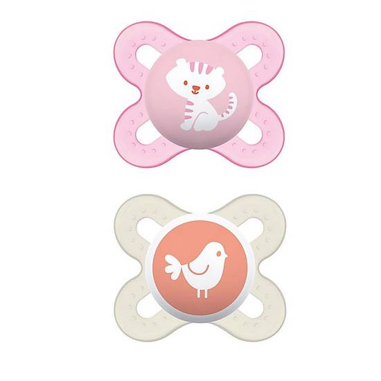 Order MAM Start Size Newborn to 2 Months Pacifier in Pink/Purple (2-Pack) food online from Bed Bath & Beyond store, Lancaster on bringmethat.com