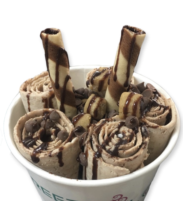 Order  Chocolate Coma Roll food online from Freeze Style Ice Cream store, Upper Arlington on bringmethat.com