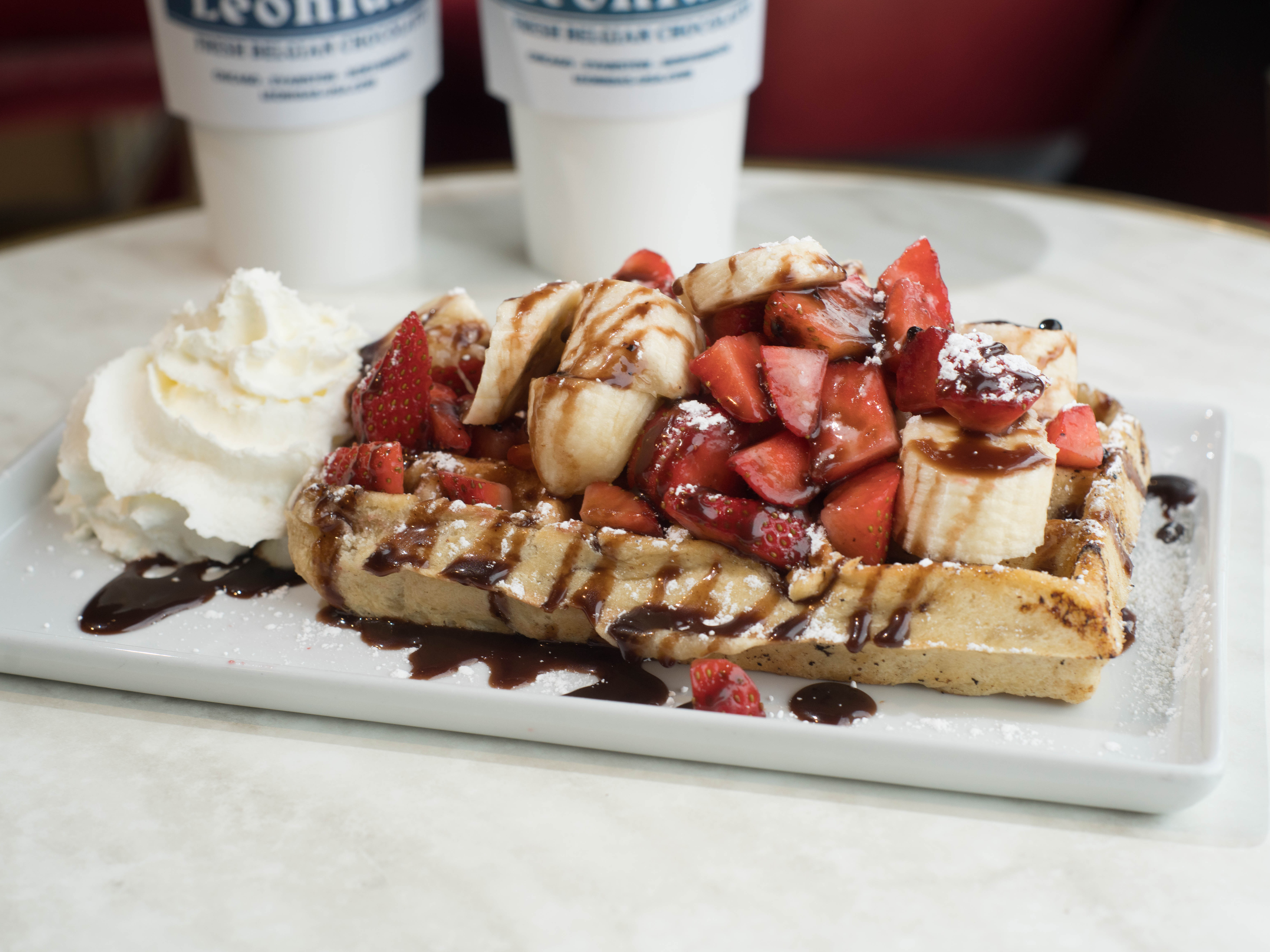 Order Gaufre Classique food online from Leonidas Chocolate Cafe store, Chicago on bringmethat.com