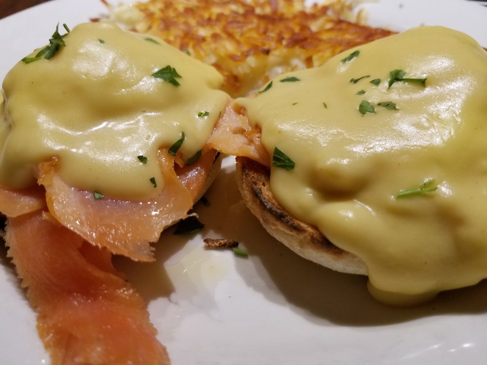 Order Smoked Salmon Benedict food online from Citrus Cafe store, Tustin on bringmethat.com