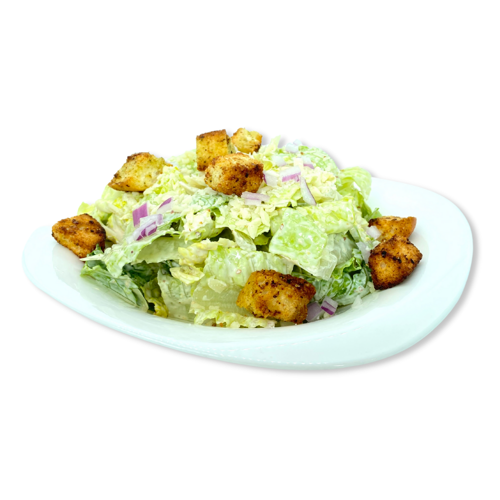 Order Large Caesar Salad food online from Sauce On The Side store, St. Louis on bringmethat.com