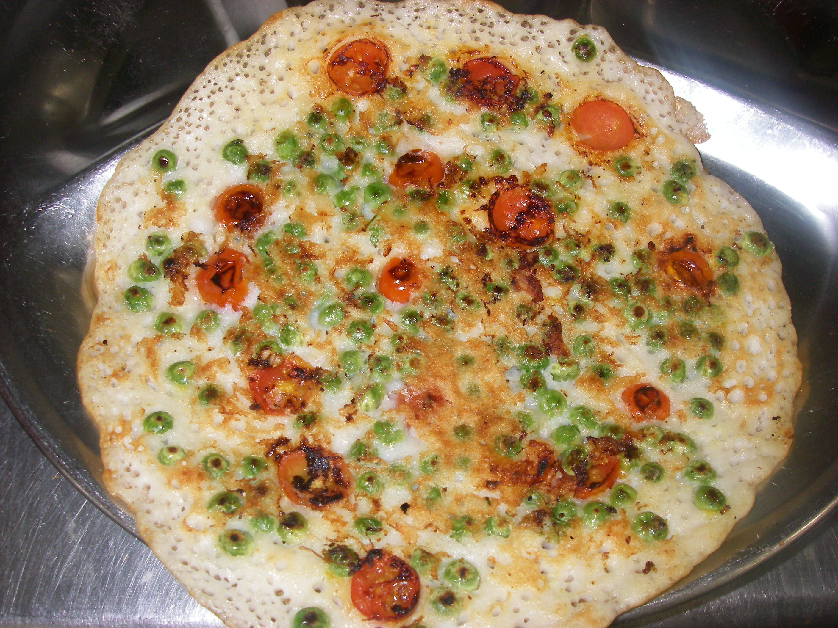 Order Tomato & Pea Uthappam food online from Masala store, San Francisco on bringmethat.com
