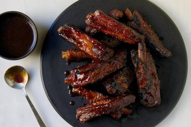 Order Bar-B-Q Spare Ribs (6 pcs) food online from East Delight store, Bowie on bringmethat.com