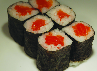 Order Salmon Roll food online from Sushi Town store, Beaverton on bringmethat.com