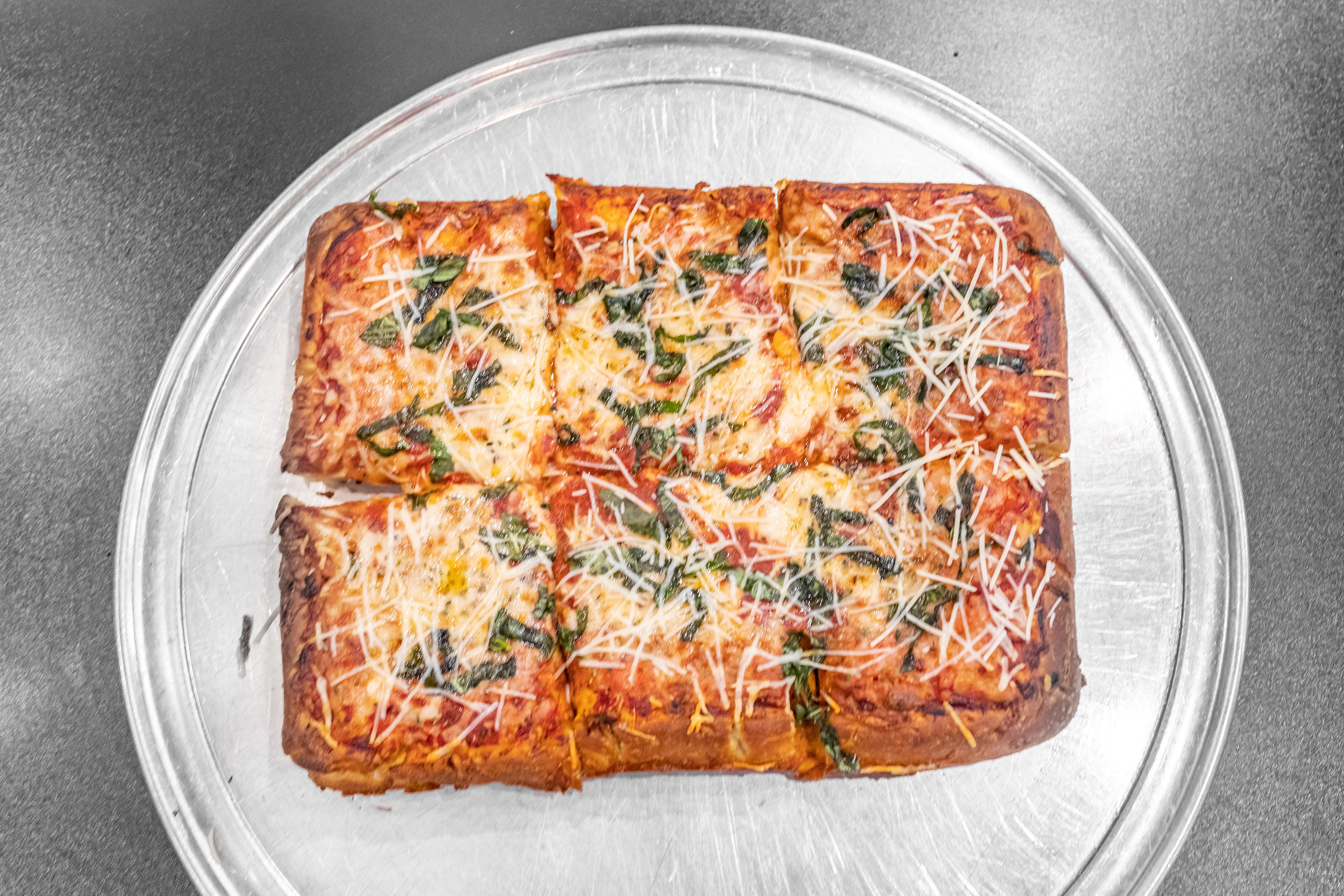 Order Deep Dish Sicilian Pizza - Large 18'' food online from Ruffranos Hells Kitchen Pizza store, Colorado Springs on bringmethat.com