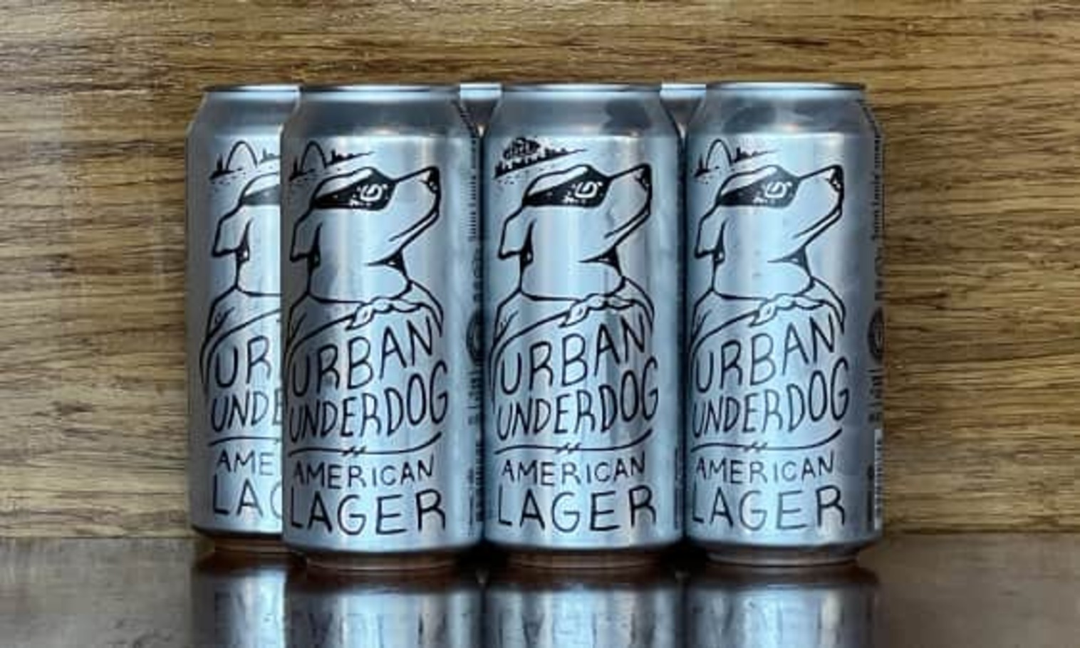 Order UCBC Underdog Pale Ale - 6pk food online from The Post Sports Bar & Grill store, Maplewood on bringmethat.com