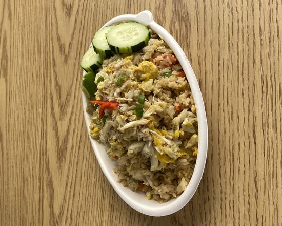Order Crab Fried Rice food online from Plumeria Thai Cafe store, Las Vegas on bringmethat.com