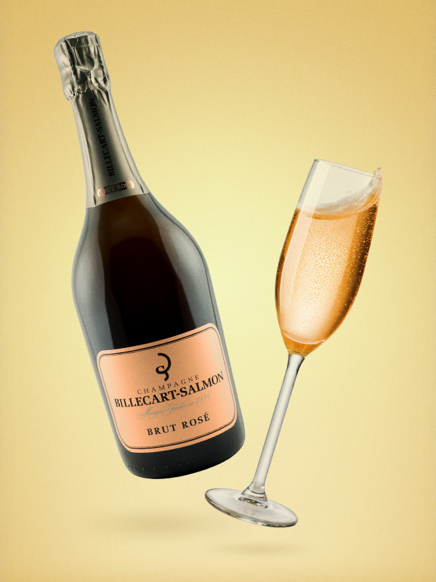 Order Billecart Salmon Brut Rose Champagne  food online from Simply Wine store, New York on bringmethat.com