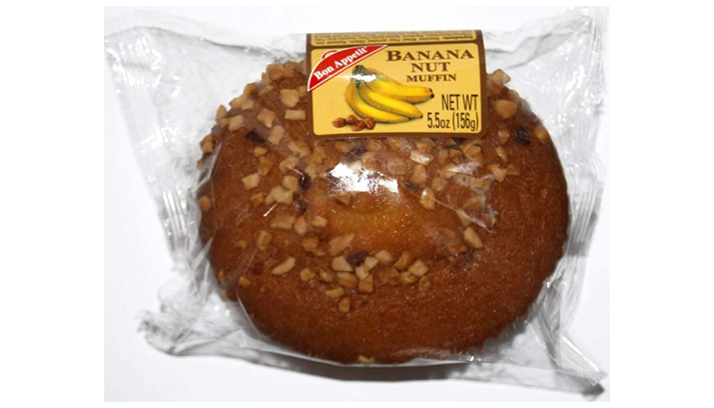 Order Bon Appetit Banana Nut Muffin 5oz food online from Extramile store, San Bernardino on bringmethat.com