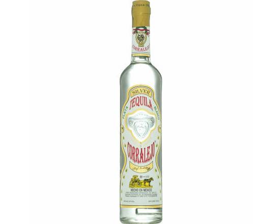 Order Corralejo Silver, 750mL tequila (40.0% ABV) food online from Central Liquor Market store, Los Angeles on bringmethat.com