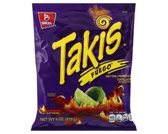 Order Takis Fuego Corn Tortilla Chips 4oz food online from Rocket store, City Of Industry on bringmethat.com