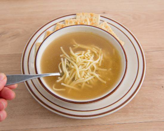 Order Chicken Broth with Noodle food online from Burgers With Attitude store, Los Angeles on bringmethat.com