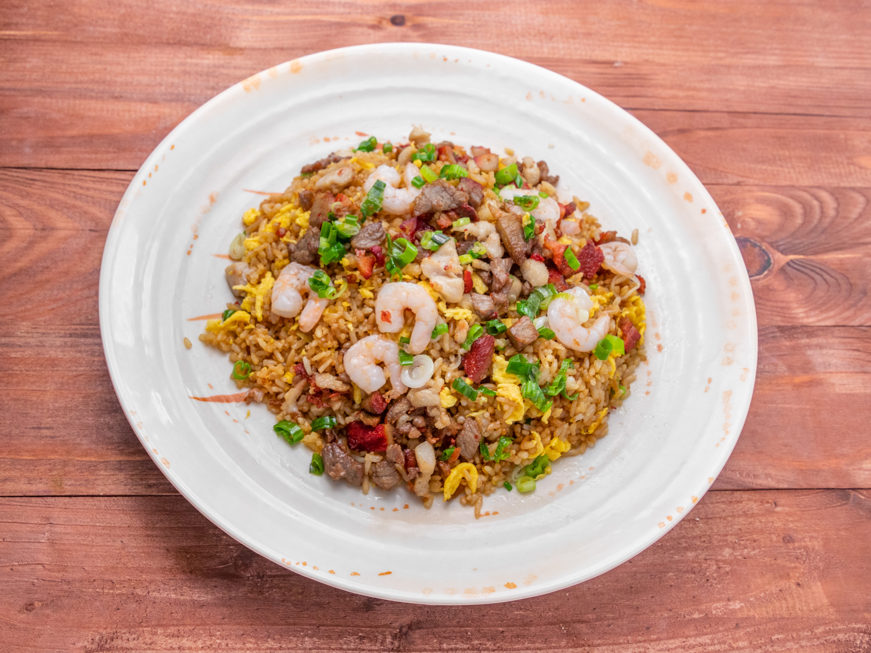 Order S9. House Fried Rice food online from BBQ Corner 2 store, Atlanta on bringmethat.com