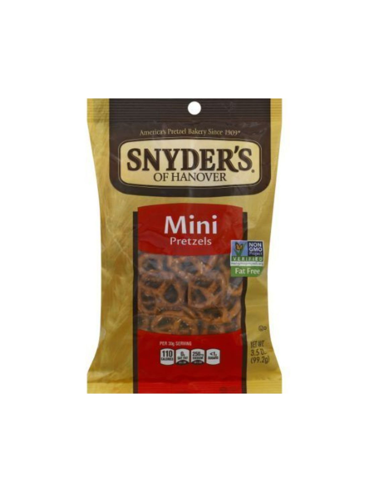 Order Snyder's Mini Pretzels (3.5 oz) food online from Stock-Up Mart store, Marietta on bringmethat.com