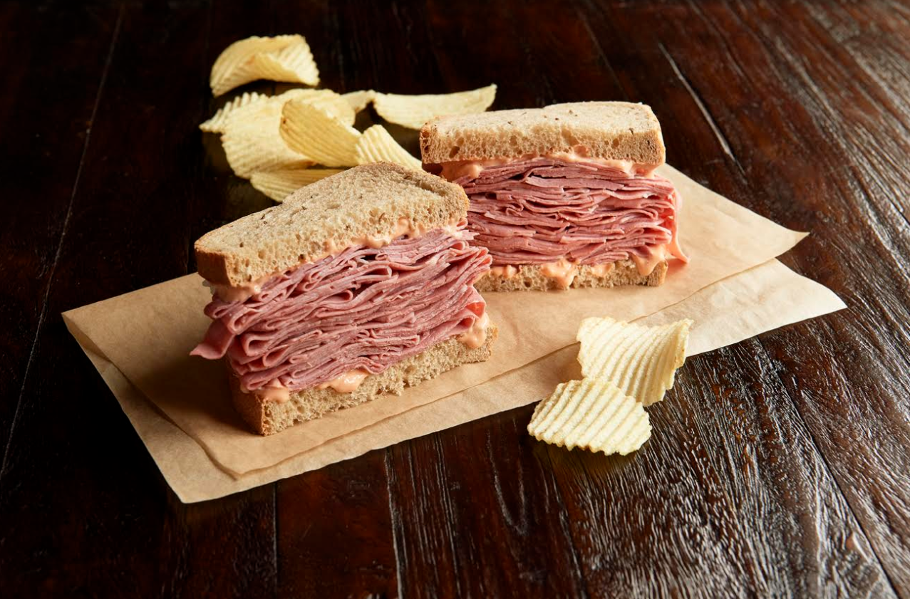 Order Hot Corned Beef Sandwich food online from Jason's Deli store, Victoria on bringmethat.com