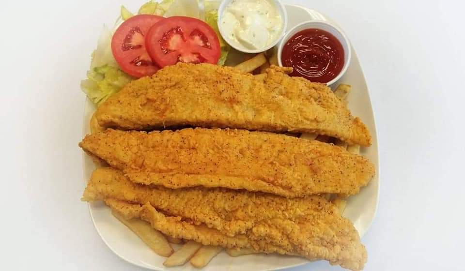 Order Junior Fish Box food online from Louisiana Cafe store, Old Town Manassas on bringmethat.com