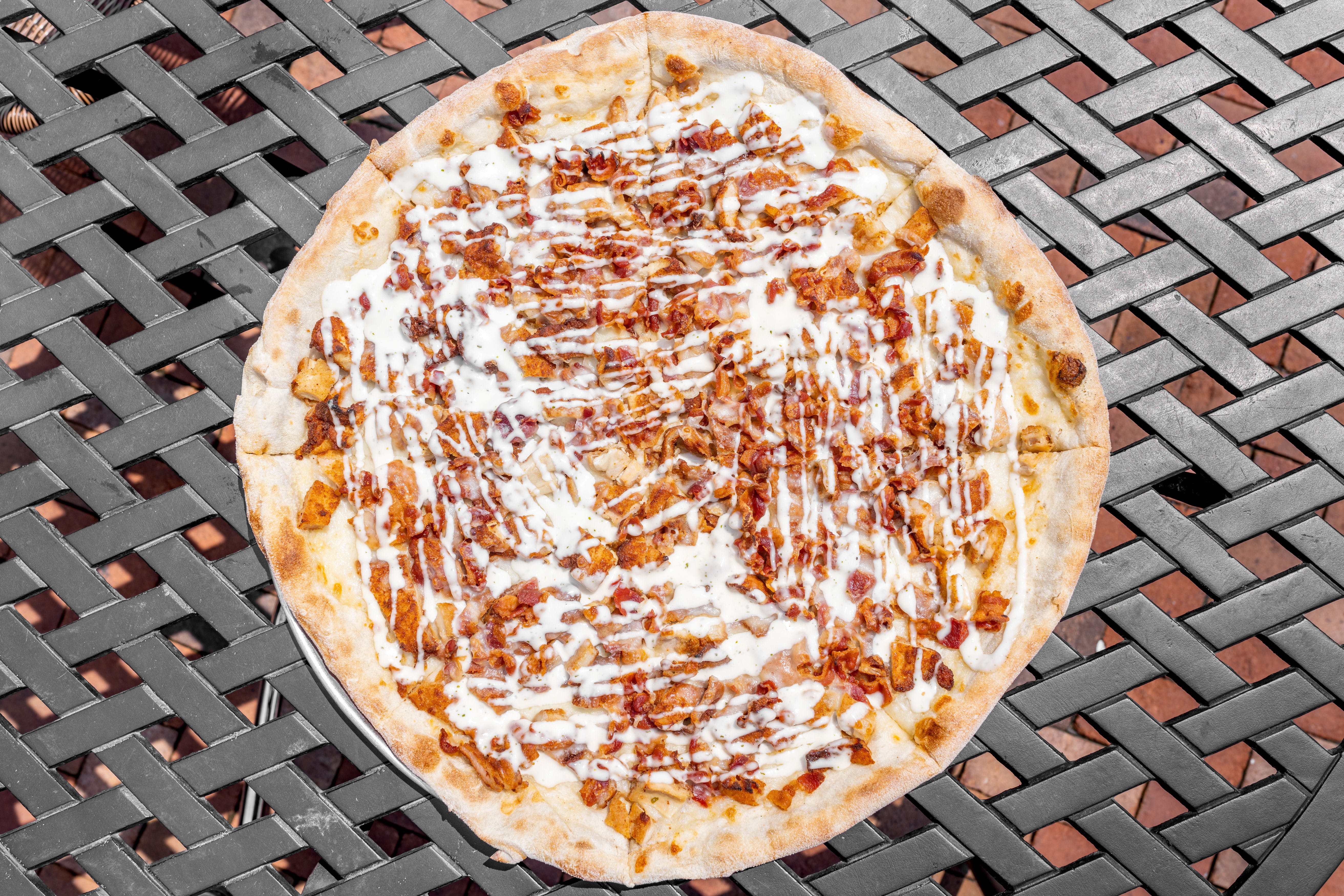 Order Chicken Bacon Special Pizza - 16" food online from Forte Pizzeria store, Randolph on bringmethat.com